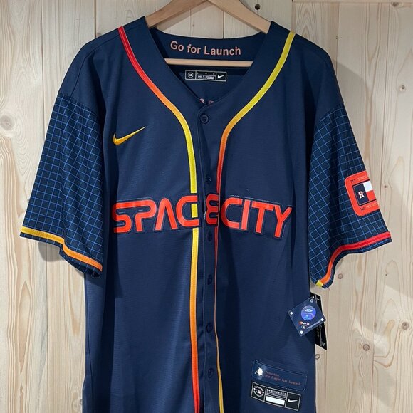 Houston Astros Jose Altuve Space City Connect Jersey - Picture 1 of 8